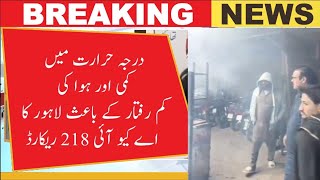 Lahore AQI 218 – Emergency Air Quality Plan Activated | Citywide Crackdown & EPA Action