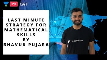 Last Minute STRATEGY for MATHEMATICAL SKILLS | Bhavuk Pujara
