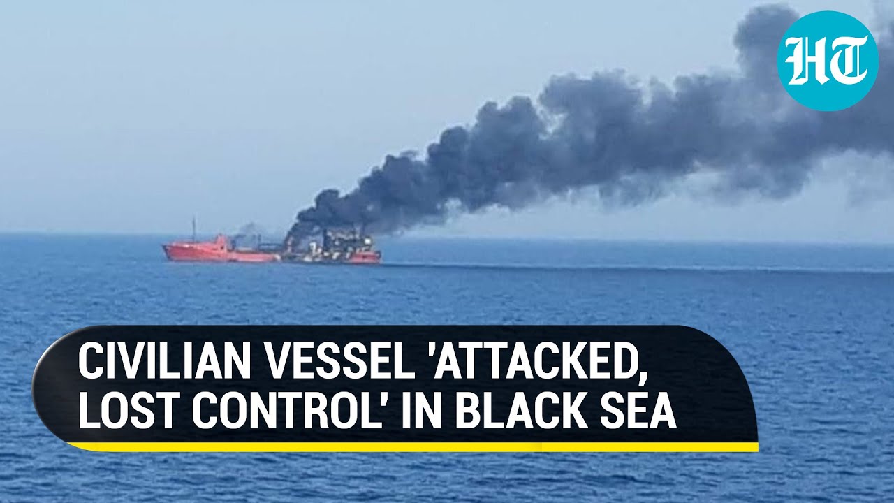 Civilian Vessel Attacked In Black Sea