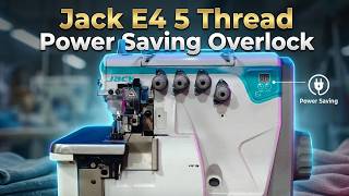 Celebrity Jack E4 5 Thread Power Saving Overlock Net Worth