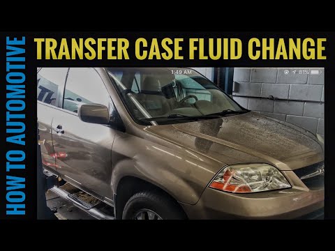 How to Replace the Transfer Case Fluid on a 2003 Acura MDX