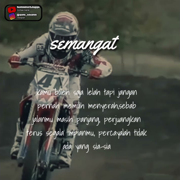 STORY WA MOTOCROSS 2020 | SEMANGAT 💪💪