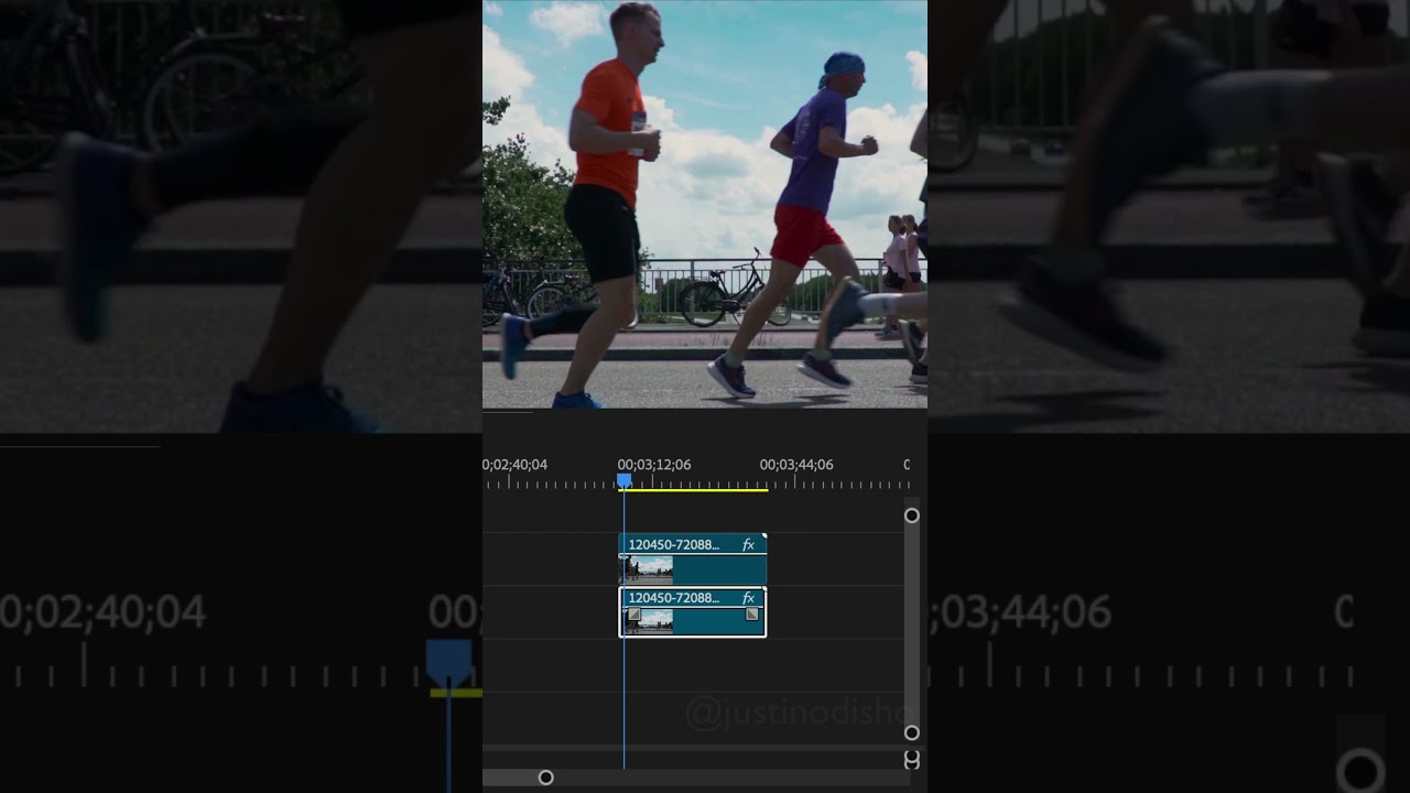 Как использовать эффект перехода с помощью маски объекта в Adobe Premiere