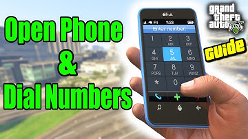 GTA 5 - How To Open Phone & Dial Numbers (PC, PS5, XBOX, PS4)