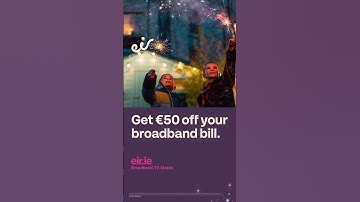 eir broadband deal - €50 off your broadband bill