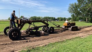 Caterpillar D2 #5J1113  Can It Even Pull This Giant Grader??? Let's Put It to The Test!!!