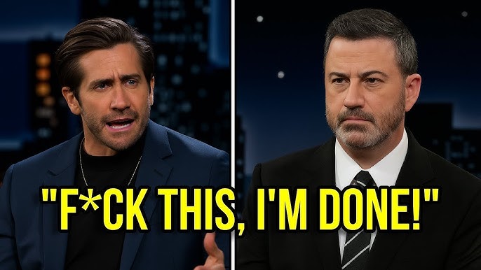 Jake Gyllenhaal Walks Out on Jimmy Kimmel... Then Comes Back With THIS -  YouTube