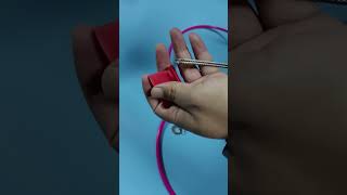 Female chastity belt adjustment demonstration