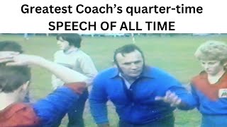 Greatest quarter-time speech of all time - Eighties. Footy - Aussie Rules!