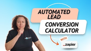 How to use Formatter to calculate lead to customer conversion metrics | Zapier Tutorial