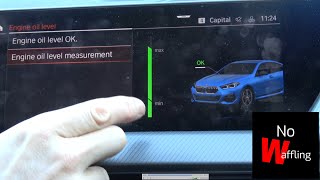 How to CHECK OIL Level on BMW 2 Series (2025) with NO DIPSTICK - Beginners guide