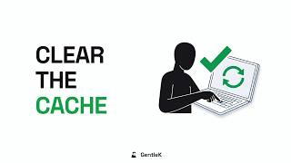 Fixed It But Nothing Changed Clear Your Browser Cache