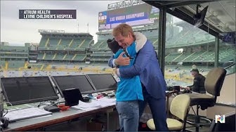 Thumbnail for Good News: Boy reunites with football hero after heart transplant