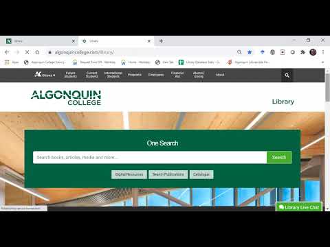 AC Re-Connect: Intro to the Online Library