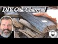 @Home Oak Lump Charcoal made in 55 Gallon Drum Save $$$ | TLUD | Teach a Man to Fish