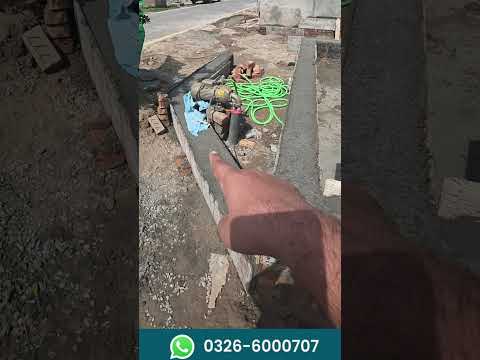 Concrete Pouring in Plinth Beam for Solid House Foundation in Parkview City Lahore