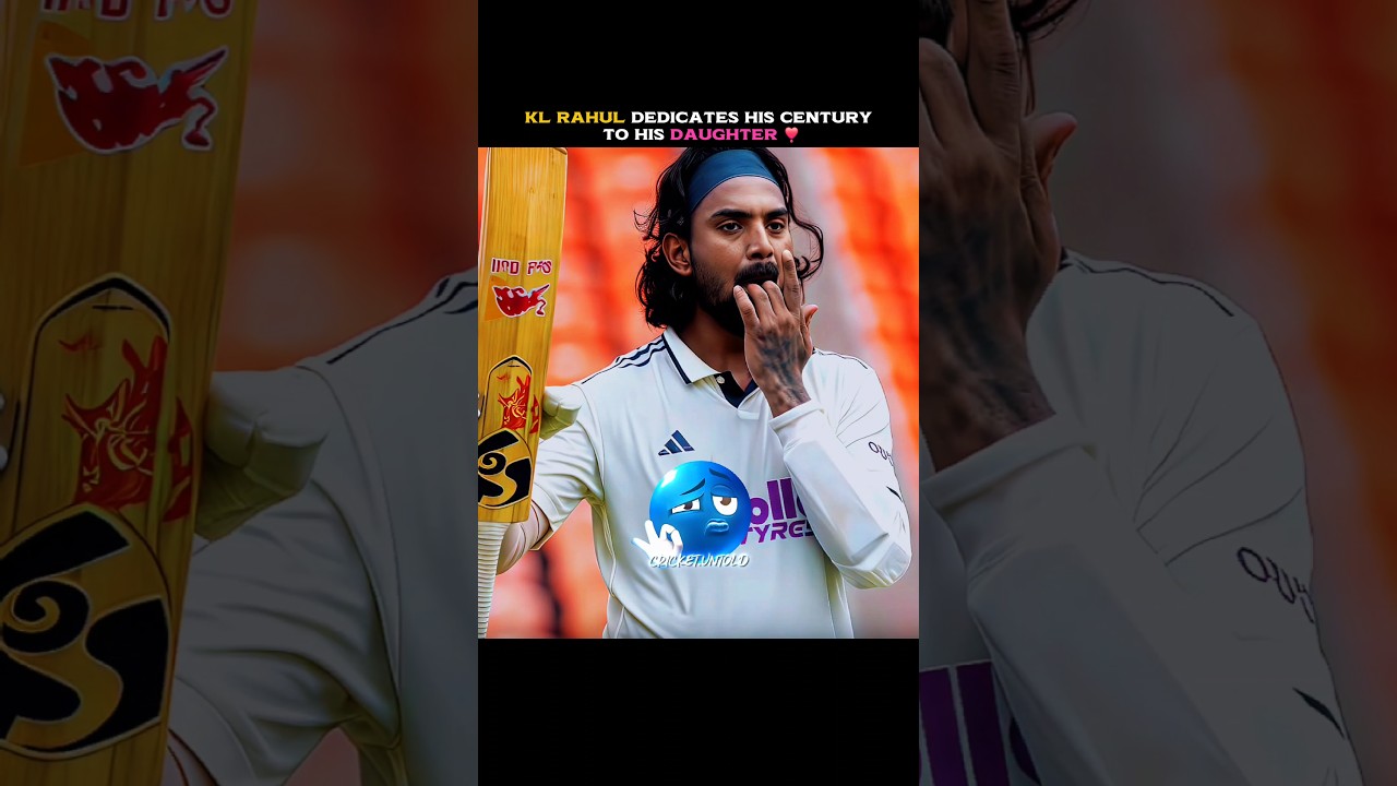 KL Rahul Celebration for his Daughter 🥹 