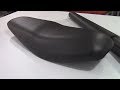 Plain nonsewing motorcycle seat cover