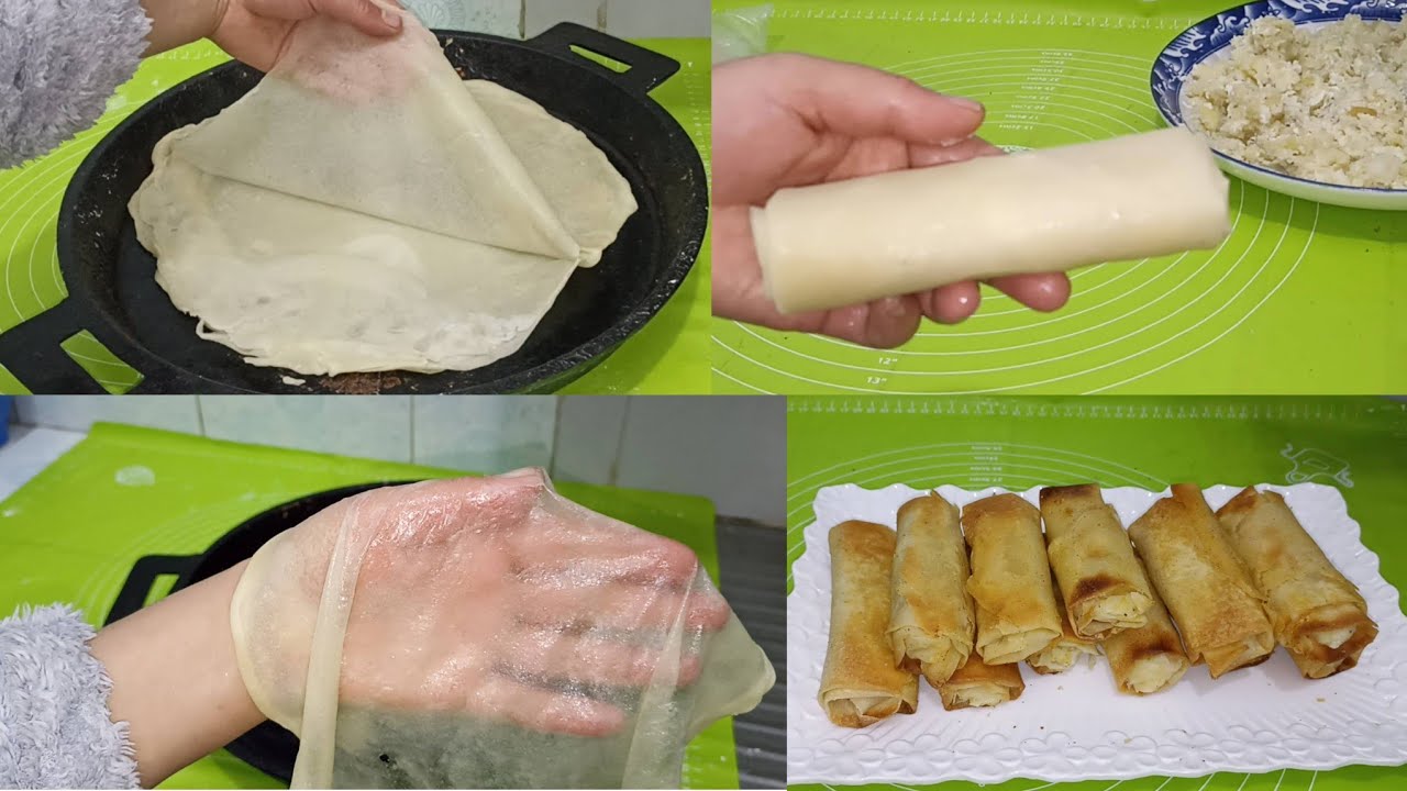  أسهل ورقة البسيطة في 5دقائق رقيقة كالحرير مضمونة وناجحة100%