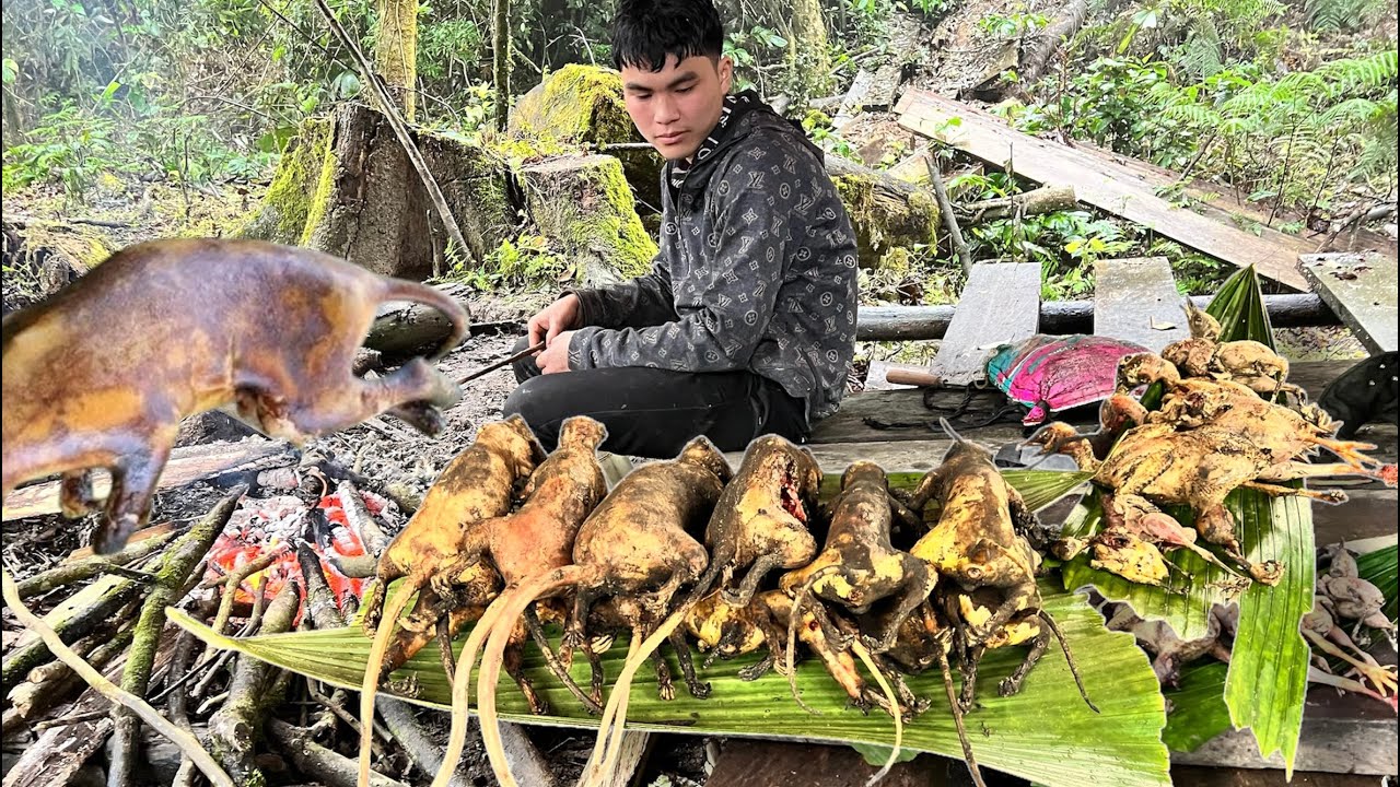 Trải nghiệm khu rừng giáp biên với 100 cái cạp và cái kết - Ngày đầu tiên | Hoang Dã Núi Rừng