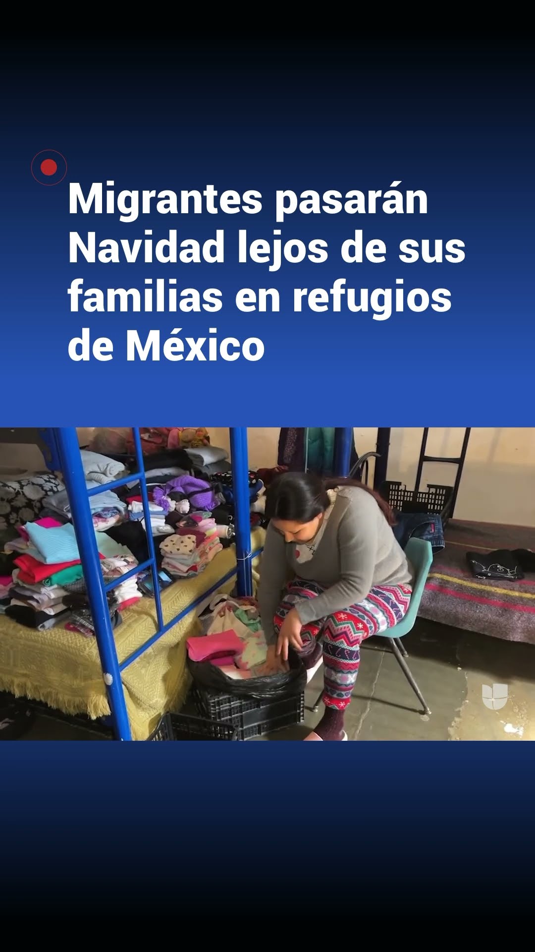 Migrantes pasarán Navidad en refugios de México: no podrán reencontrarse con sus familiares en EEUU