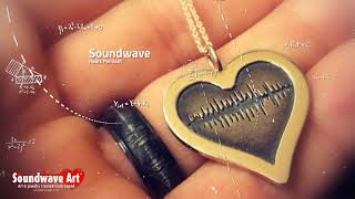 Soundwave Art™ and Jewelry - Turn your voice or any sound into something amazing!