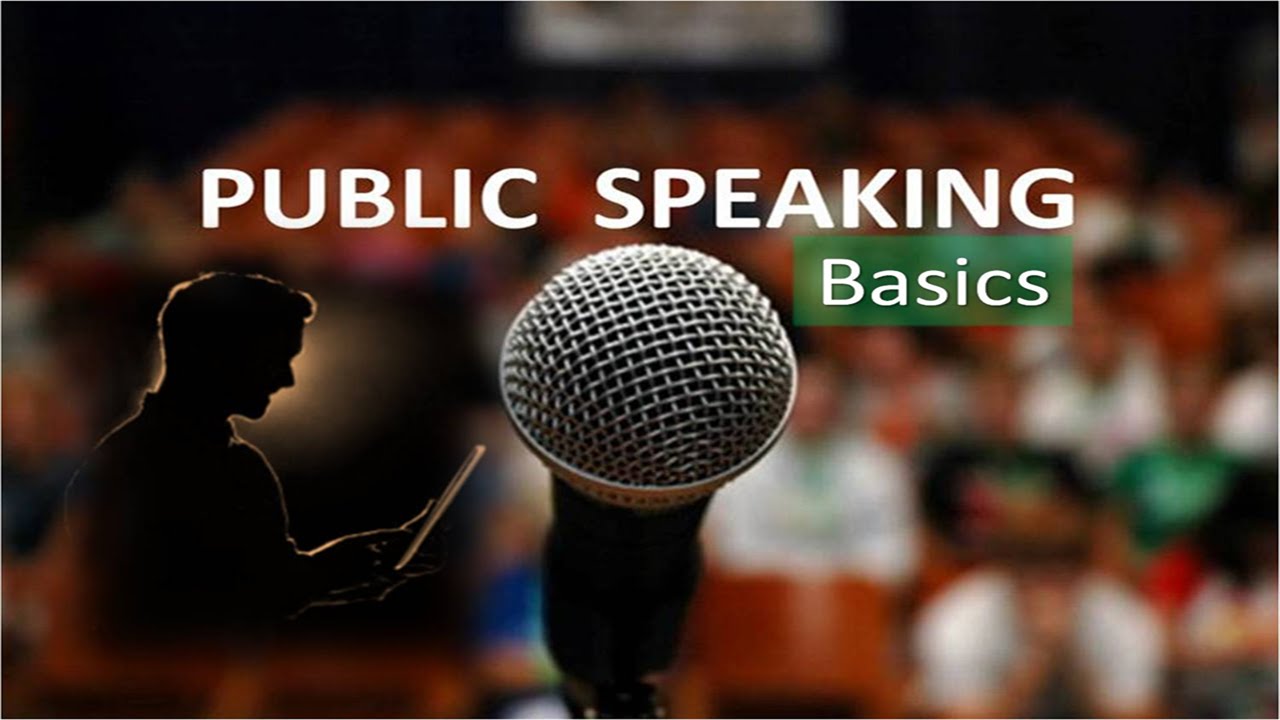 presentation definition public speaking