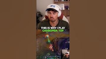 THIS IS WHY I PLAY CASSIOPEIA TOP #leagueoflegends #midbeast #shorts