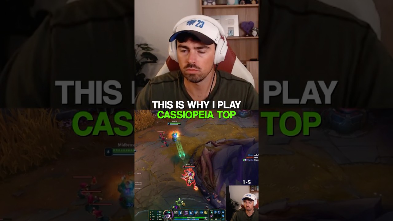 THIS IS WHY I PLAY CASSIOPEIA TOP 