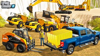 I SPENT $10,000,000 EXPANDING THE GOLD MINE! (MORE PAYDIRT!) | FS22 screenshot 4