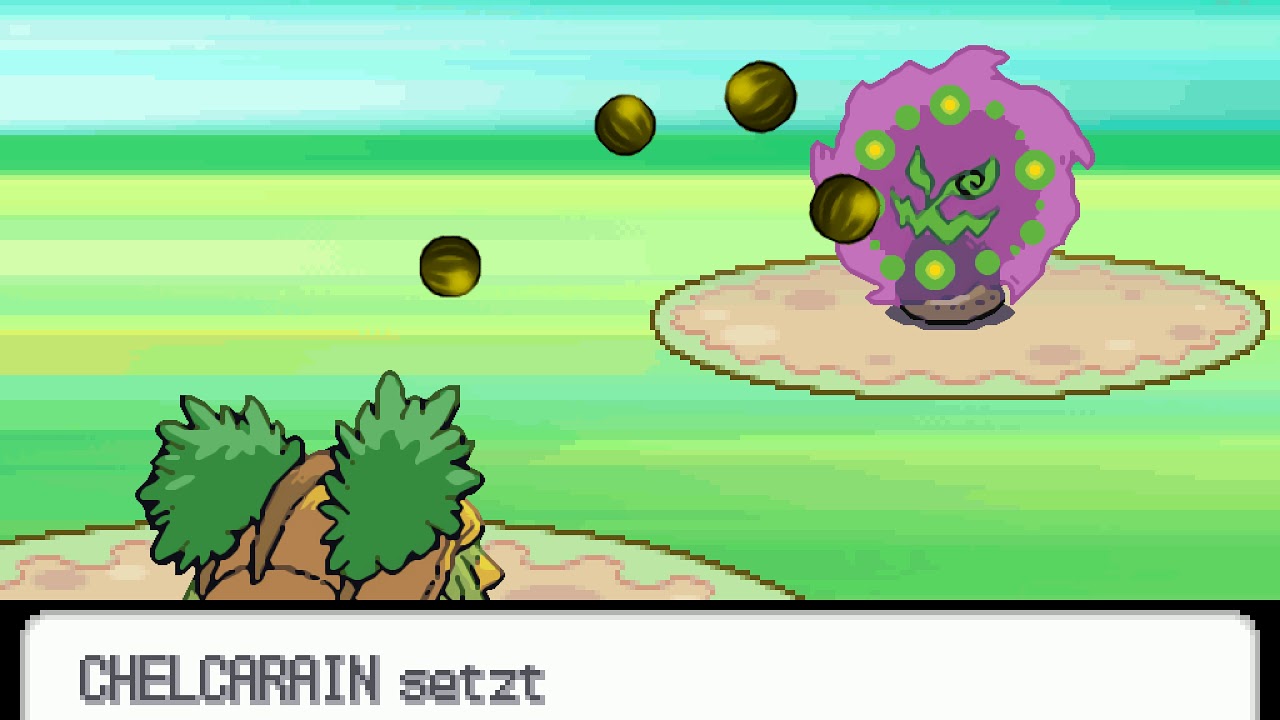 Pokémon Platinum Version (German) - Catching Spiritomb