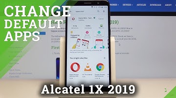 How to Change Default Applications in Alcatel 1X 2019 – Set App as Default