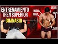 ¡LA MEJOR RUTINA PARA TREN SUPERIOR EN GIMNASIO!