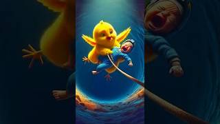 🐥Chick Saves Baby from Borewell _#ai #viralvideo