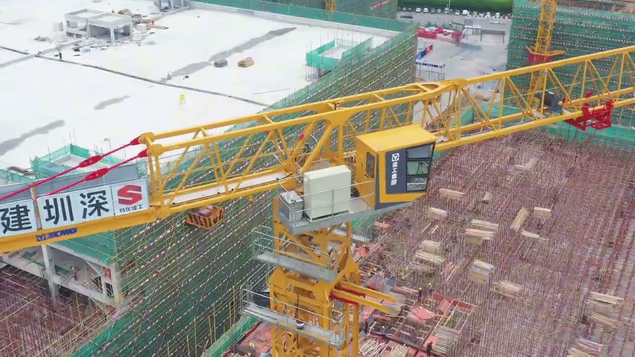 Urban Construction: Application of XCMG XGT7026-12S1 Tower Crane in Industrial Park Development