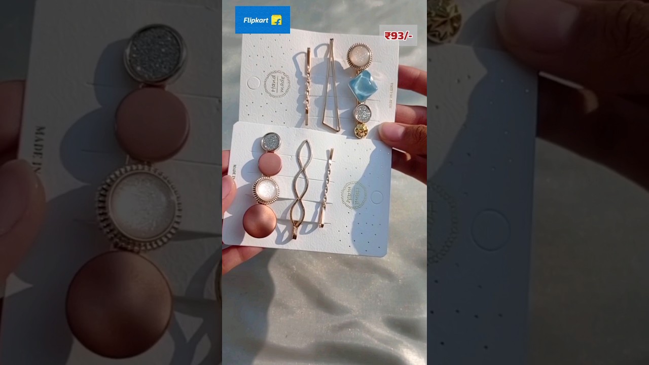 Flipkart Finds 2/30 Korean Hair Clips under rs100