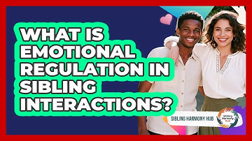 What Is Emotional Regulation In Sibling Interactions? - Sibling Harmony Hub