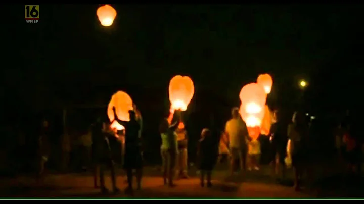 Lanterns Fly in Memory of Eric Speicher