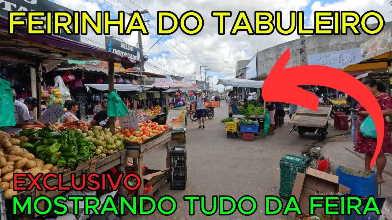 FEIRINHA DO TABULEIRO | MOSTRANDO TUDO DA FEIRA | Maceió - AL | 4K UHD