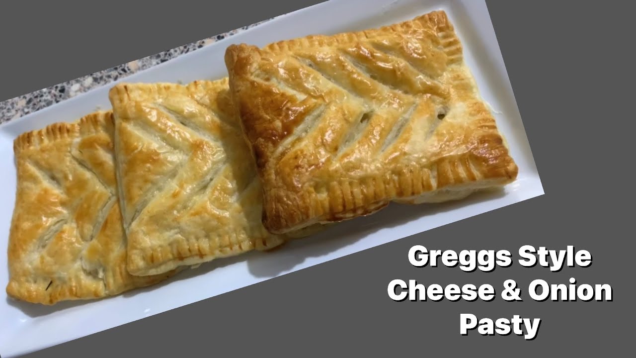 Greggs Style Cheese & Onion Pasty recipe (V203)