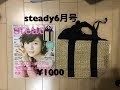 steady6月号 AGバイアクアガールのかごバッグ