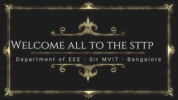 MATLAB for ALL - STTP - Inaugural Speech by Convener