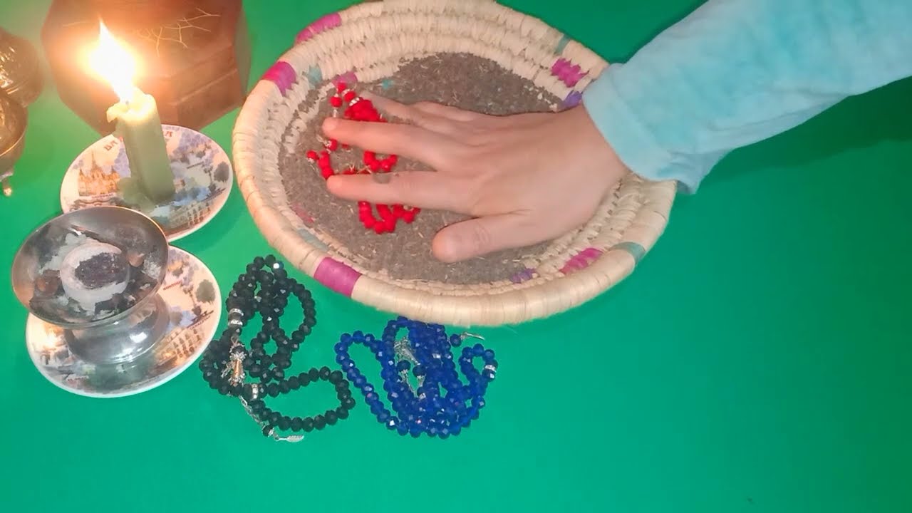 فال روحاني بسبحة ❤️إختر لون السبحة 🧿حسب نيتك📿💯 وذريتك تسليم لرجال الله0644404575