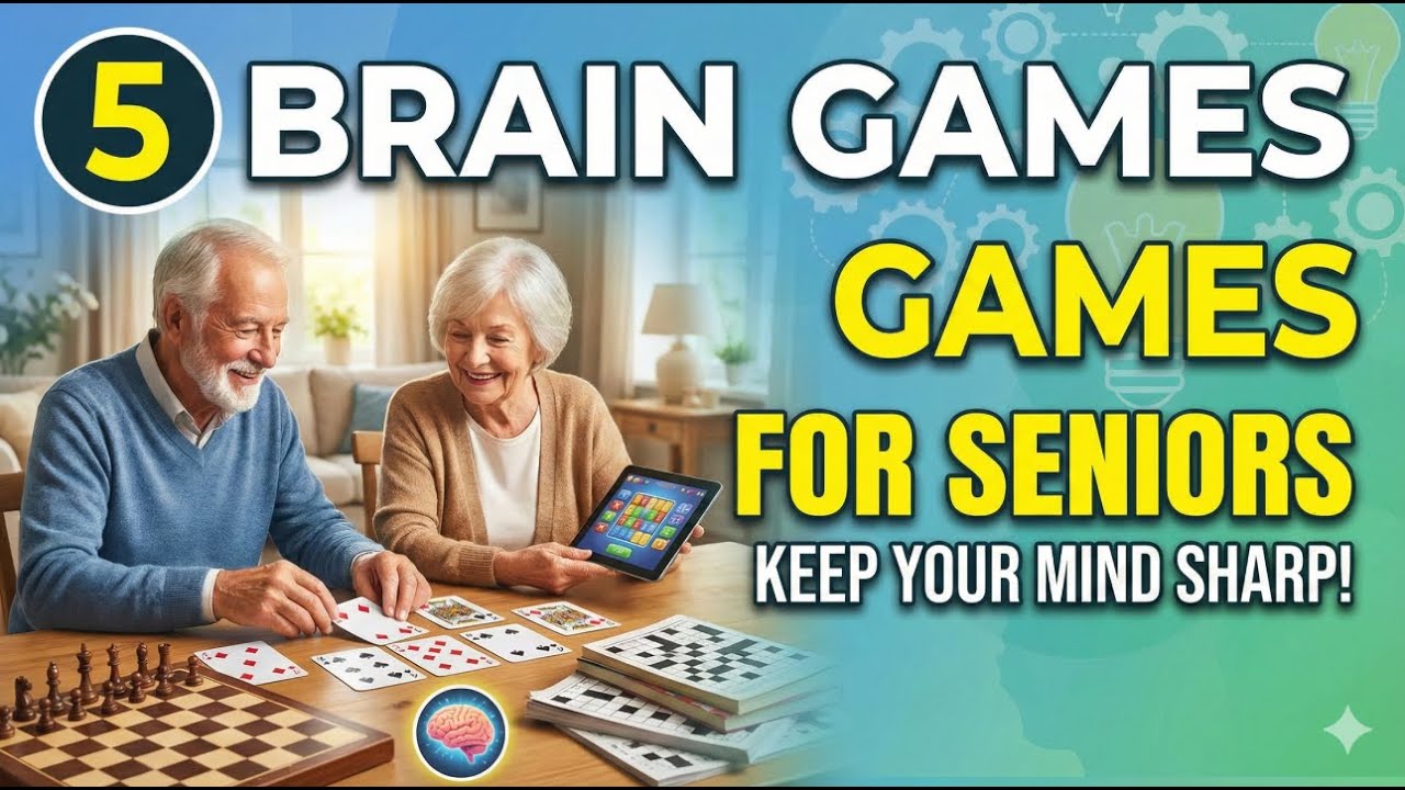 5 Best Brain Games for Seniors to Keep the Mind Sharp 🧠 - YouTube