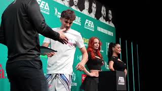 Fea Championship Weigh In Highlights