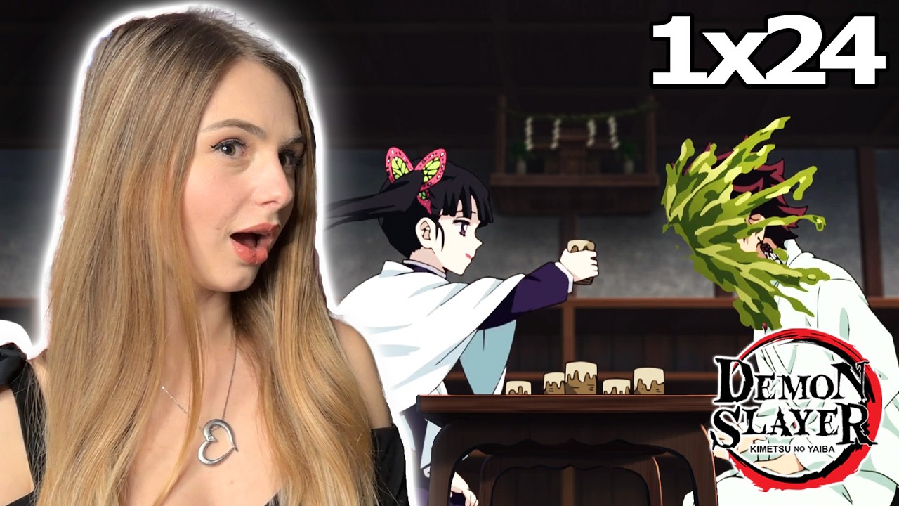 She spilled the Tea! 😂 FIRST TIME WATCHING Demon Slayer Episode 24 | ANIME REACTION