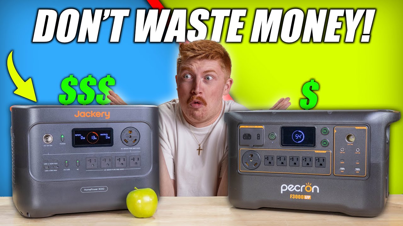Stop Wasting Your Money! Pecron F3000 vs Jackery HP3000 | This or That