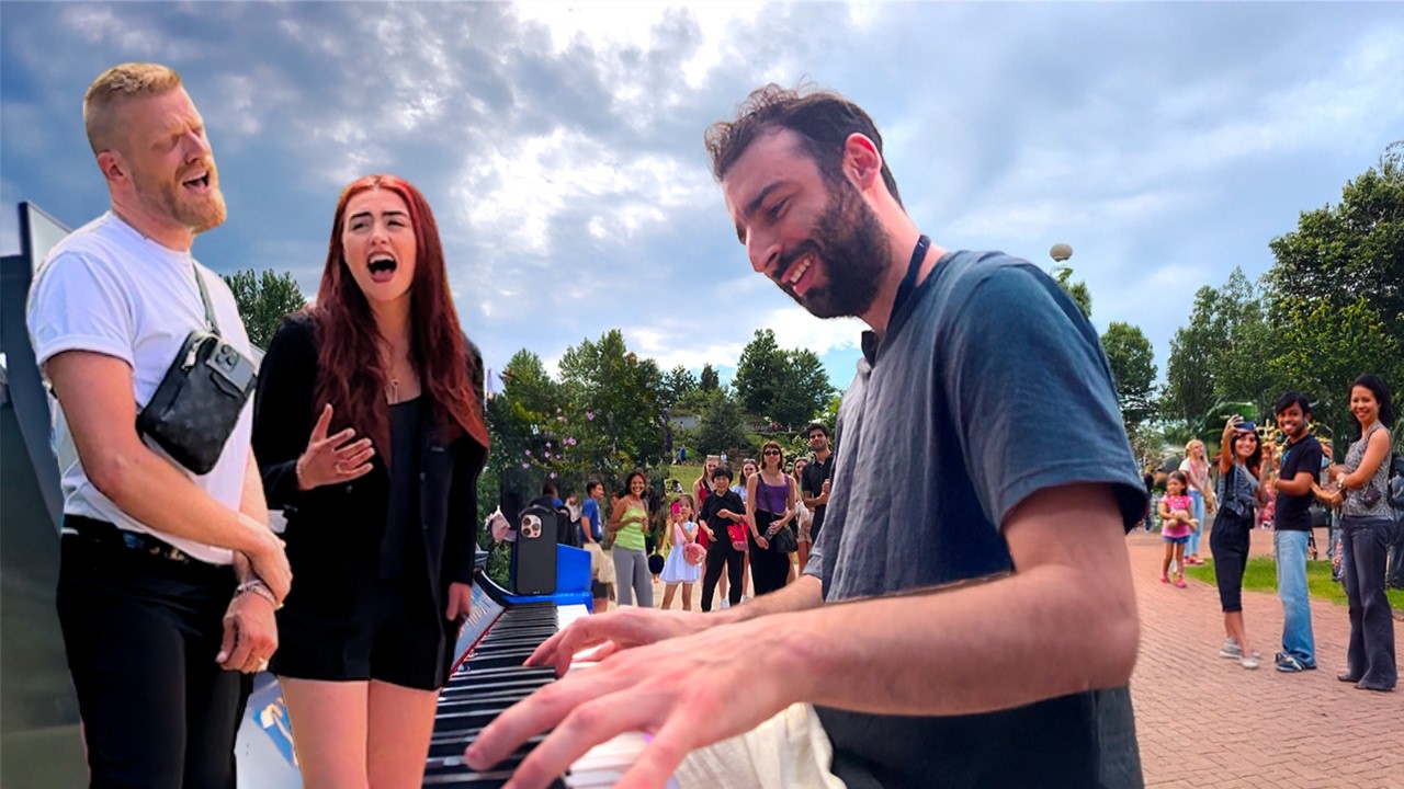 ‪@scotthoying‬ from Pentatonix performs EPIC version of Hallelujah with me! - YouTube