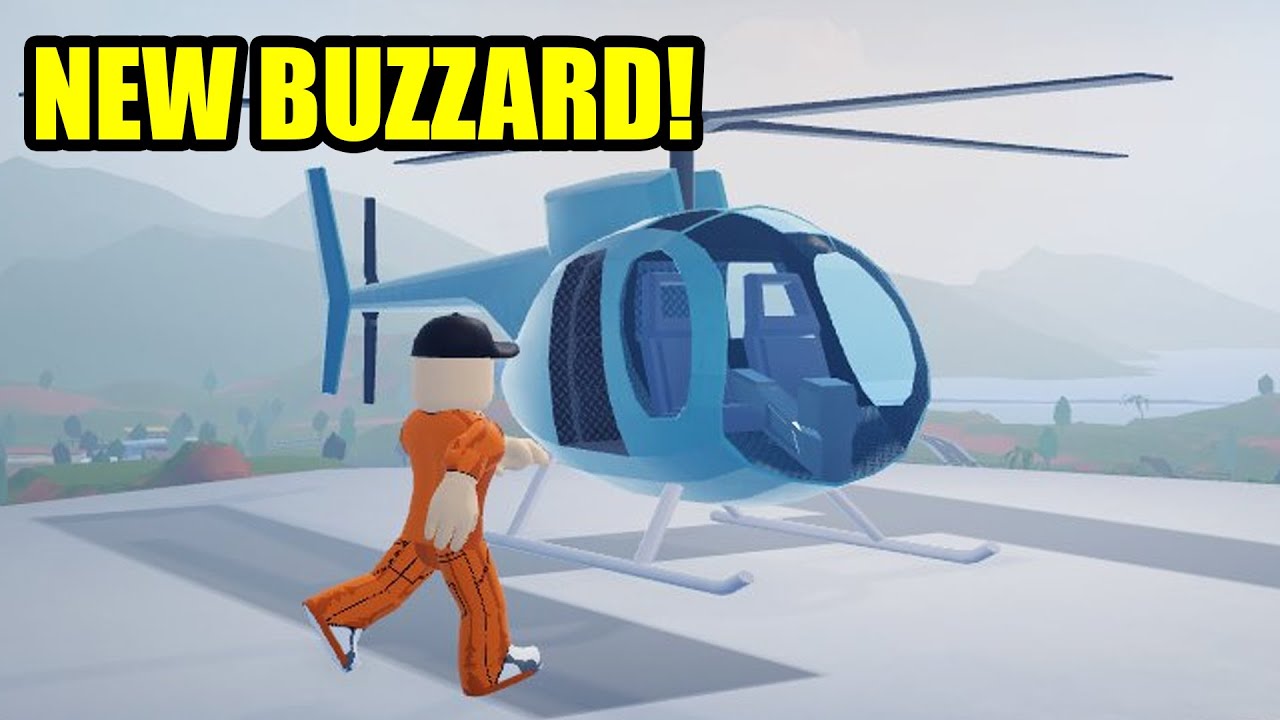 New Buzzard Helicopter Coming To Roblox Jailbreak Youtube - jailbreak style heli flys roblox