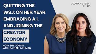 Quitting The WSJ: Tech Journalist Joanna Stern on Her Year Embracing A.I. & Joining Creator Economy